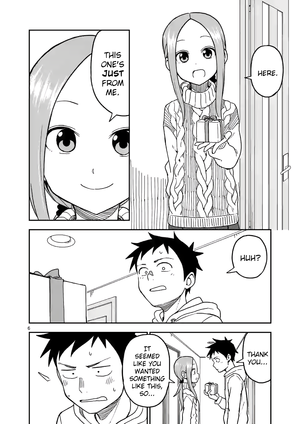 Karakai Jouzu no (Moto) Takagi-san Chapter 122 6